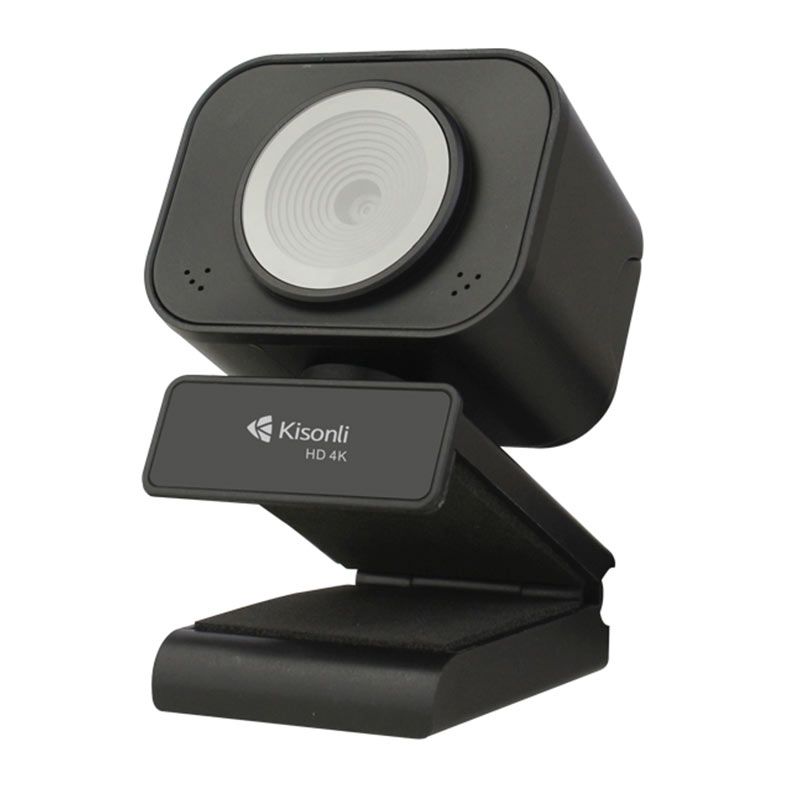 PRE VENDA - Webcam Kisonli D4-4K, 4K, USB, Preta, D4-4K