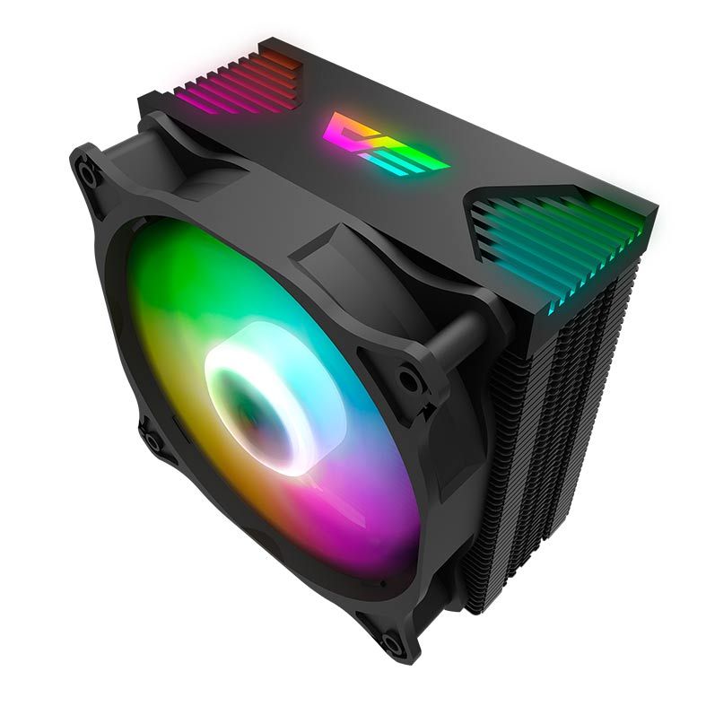 Cooler Para Processador Aigo DarkFlash Darkair Plus ARGB 120mm, DARKAIR-PLUS(A-RGB)
