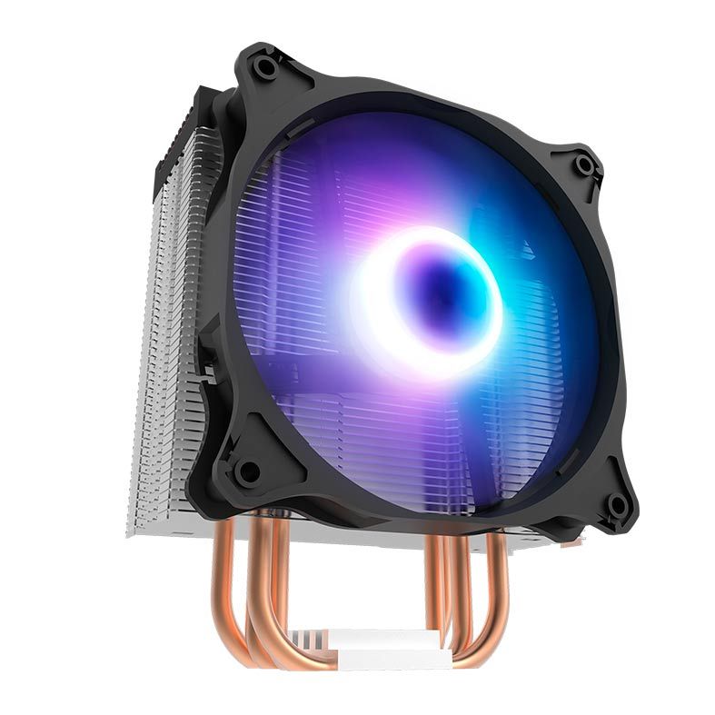Cooler Para Processador Aigo DarkFlash Darkair Plus Rainbow 120mm, DARKAIR PLUS LED