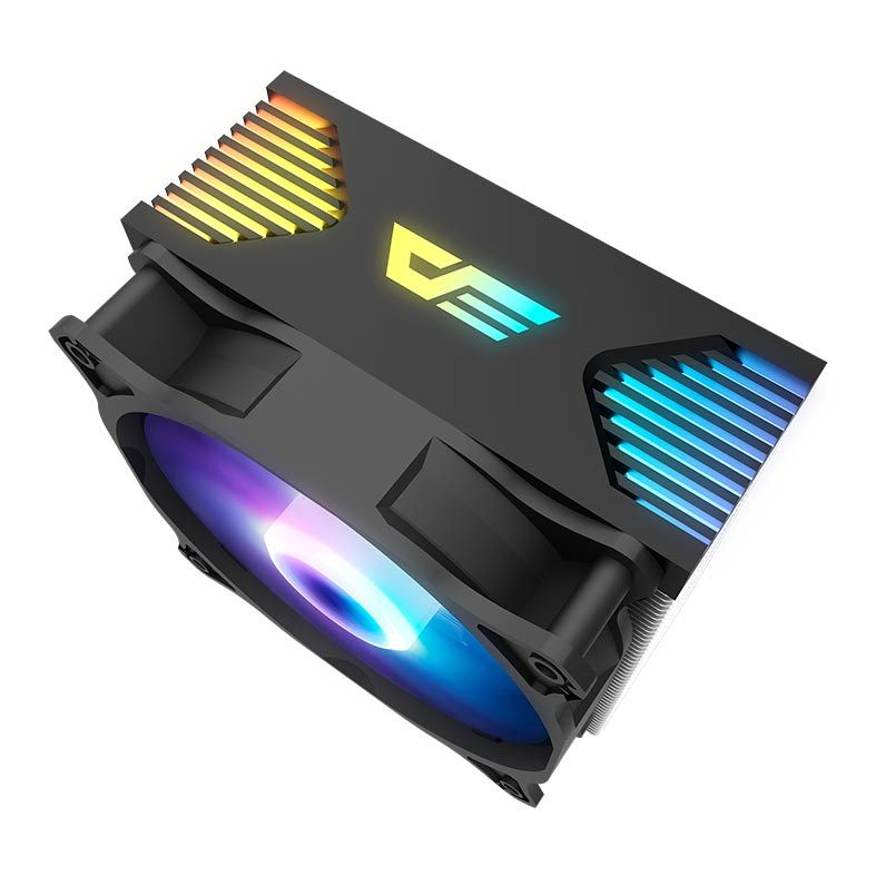 Cooler Para Processador Aigo DarkFlash Darkair Plus Rainbow 120mm, DARKAIR PLUS LED