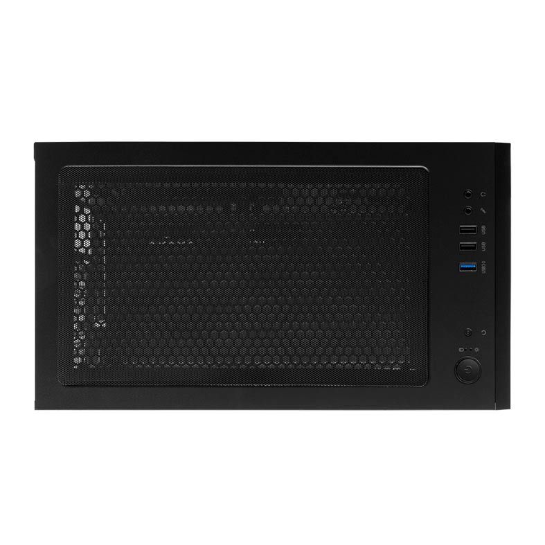 Gabinete Gamer Aigo DarkFlash DLM 21 Mesh Preto Lateral Vidro
