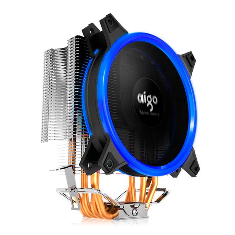 Cooler Para Processador Aigo DarkFlash Icy E3 Led Azul 120MM