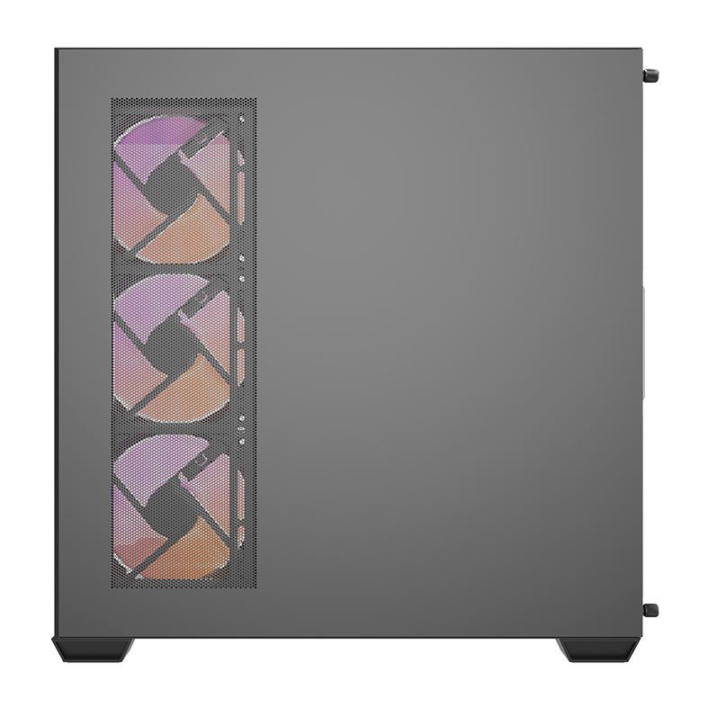Gabinete Gamer Aigo Darkflash DS900, Mid-Tower, Lateral de Vidro, Com Suporte VGA, Com 4 Fans, ARGB, Preto, DC-DS900-B-ES1