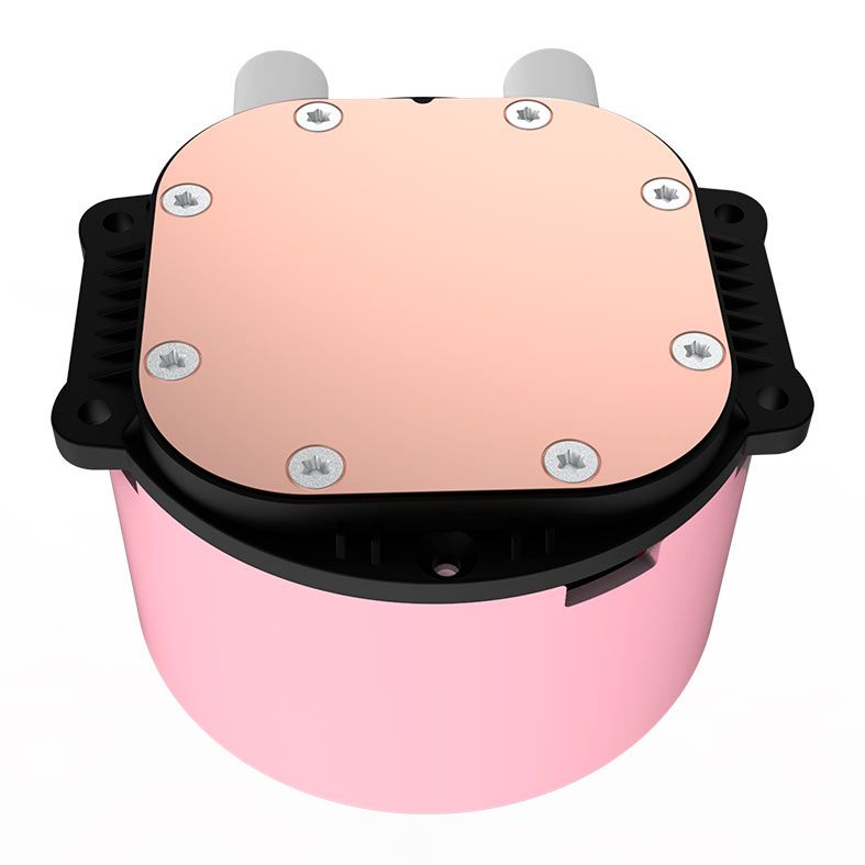 Water Cooler Aigo Darkflash Radiant DC120, ARGB, 120mm, Rosa, DC120PK