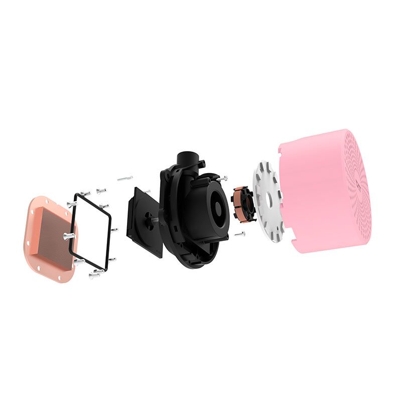 Water Cooler Aigo Darkflash Radiant DC240, ARGB, 240mm, Rosa, DC240PK