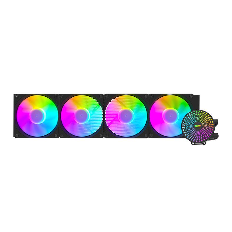 Water Cooler Aigo Darkflash Radiant DC480, ARGB, 480mm, Preto, DC480BK