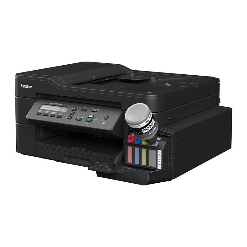 Impressora Brother DCP, Multifuncional, Jato de Tinta Colorido, 110V, Wireless, DCP-T820DW