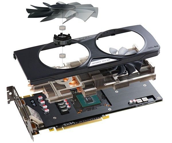 Placa de Video EVGA GeForce GTX 960 2GB GDDR5 SSC 128-bit, 02G-P4-2966-KR