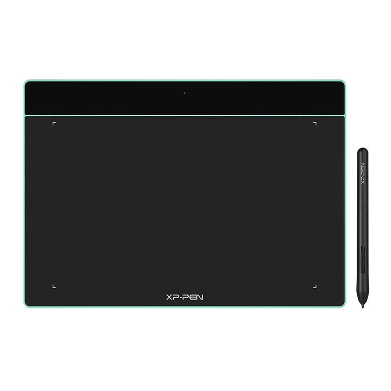 Mesa Digitalizadora XP-Pen Deco Fun L CT1060, Resolucao 5080 LPI, Niveis de Pressao 8192, Verde, DECO-FUNL-G