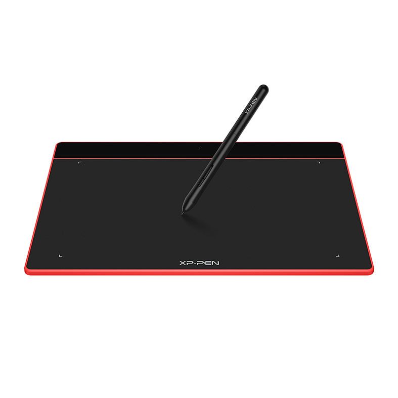 Mesa Digitalizadora XP-Pen Deco Fun L CT1060, Resolucao 5080 LPI, Niveis de Pressao 8192, Vermelho, DECO-FUNL-R