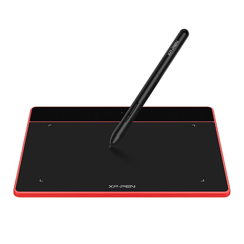 Mesa Digitalizadora XP-Pen Deco Fun S CT640, Resolucao 5080 LPI, Niveis de Pressao 8192, Vermelho, DECO-FUNS-R