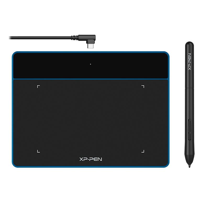 Mesa Digitalizadora XP-Pen Deco Fun XS CT430, Resolucao 5080 LPI, Niveis de Pressao 8192, Azul, DECO-FUNXS-BE