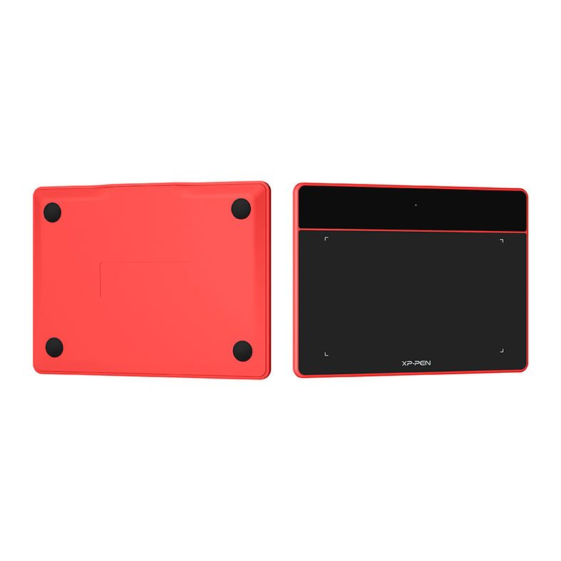 Mesa Digitalizadora XP-Pen Deco Fun XS CT430, Resolucao 5080 LPI, Niveis de Pressao 8192, Vermelho, DECO-FUNXS-R