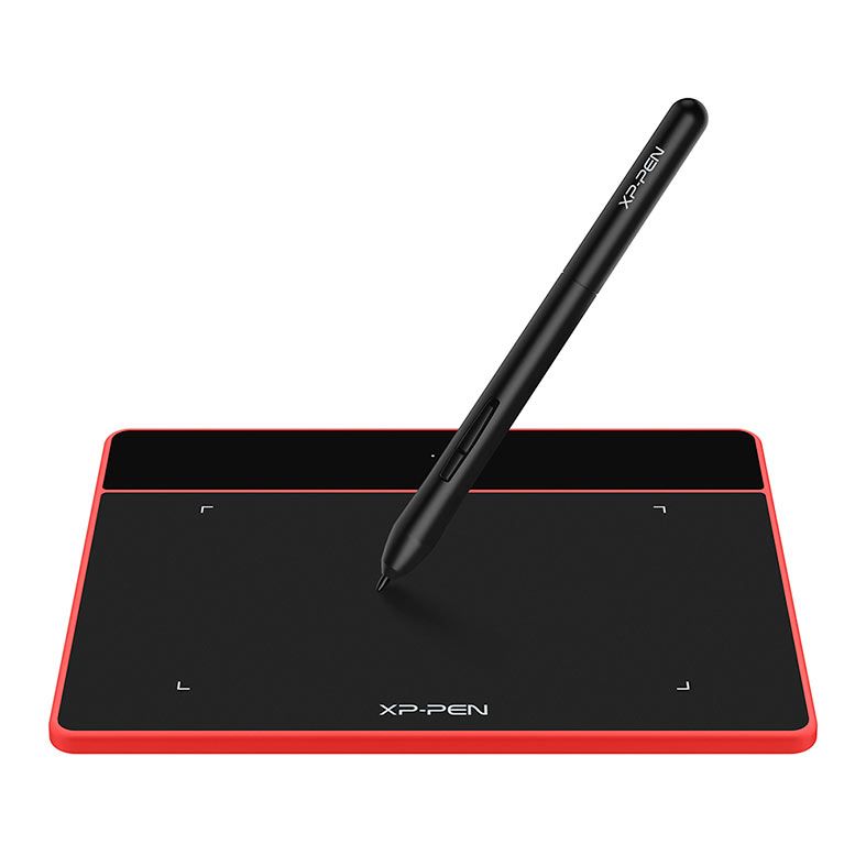 Mesa Digitalizadora XP-Pen Deco Fun XS CT430, Resolucao 5080 LPI, Niveis de Pressao 8192, Vermelho, DECO-FUNXS-R