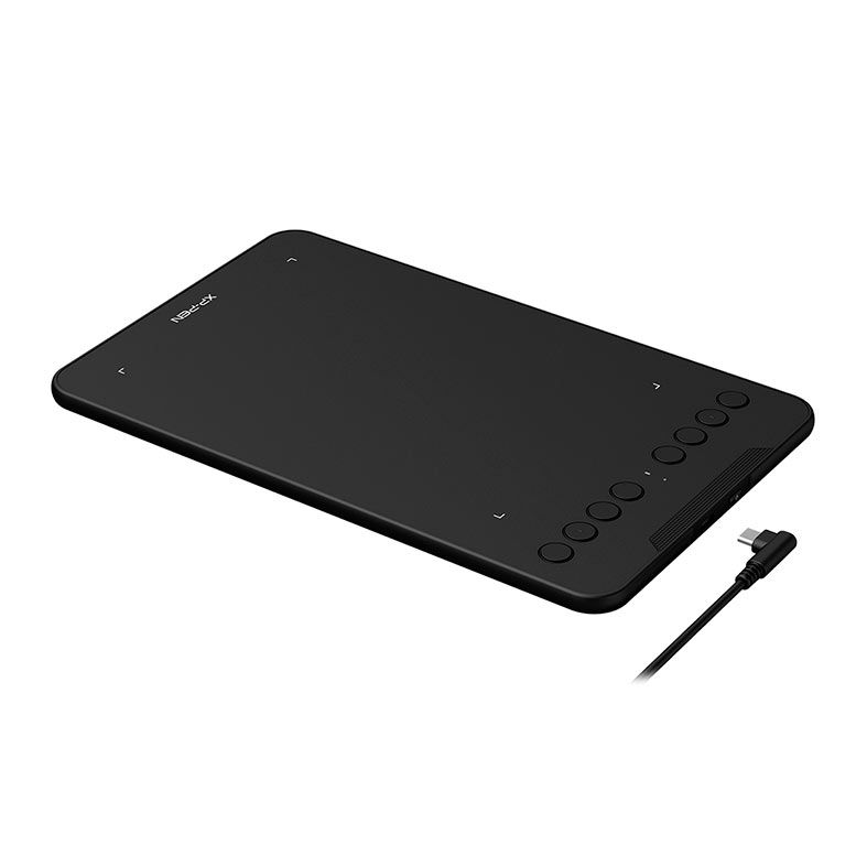 Mesa Digitalizadora XP-Pen Deco Mini 7W, Resolucao 5080 LPI, Niveis de Pressao 8192, Preto, DECO-MINI7W
