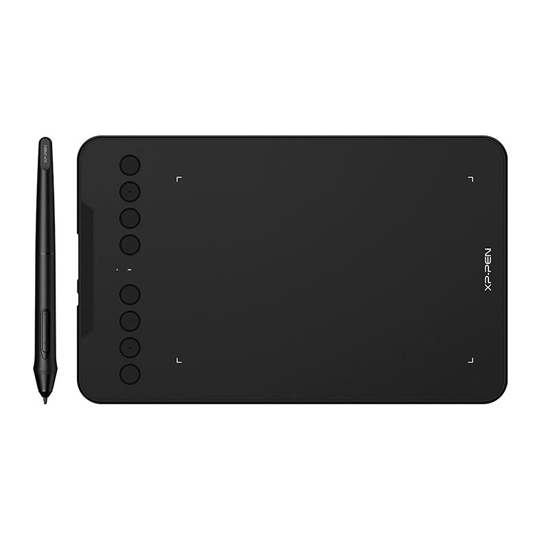 Mesa Digitalizadora XP-Pen Deco Mini 7W, Resolucao 5080 LPI, Niveis de Pressao 8192, Preto, DECO-MINI7W
