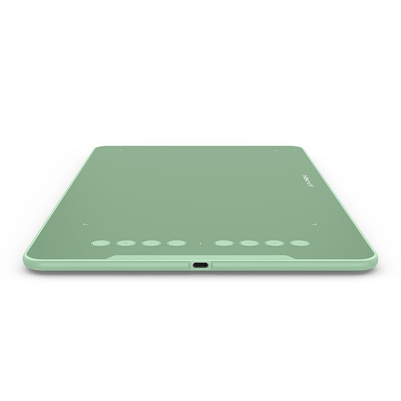 Mesa Digitalizadora XP-Pen Deco 01 V2, Resolucao 5080 LPI, Niveis de Pressao 8192, Verde, DECO01V2_G