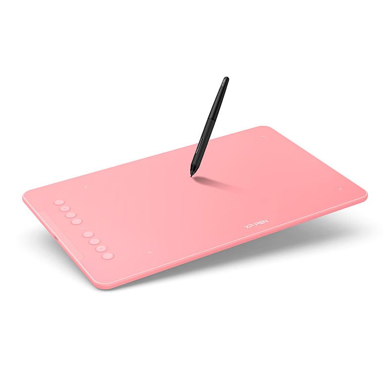Mesa Digitalizadora XP-Pen Deco 01 V2, Resolucao 5080 LPI, Niveis de Pressao 8192, Rosa, DECO01V2_PK