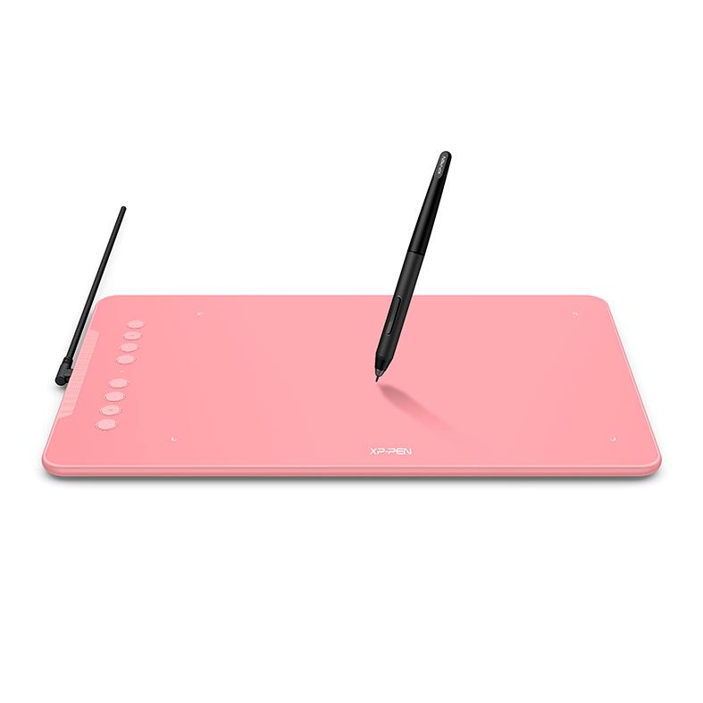 Mesa Digitalizadora XP-Pen Deco 01 V2, Resolucao 5080 LPI, Niveis de Pressao 8192, Rosa, DECO01V2_PK