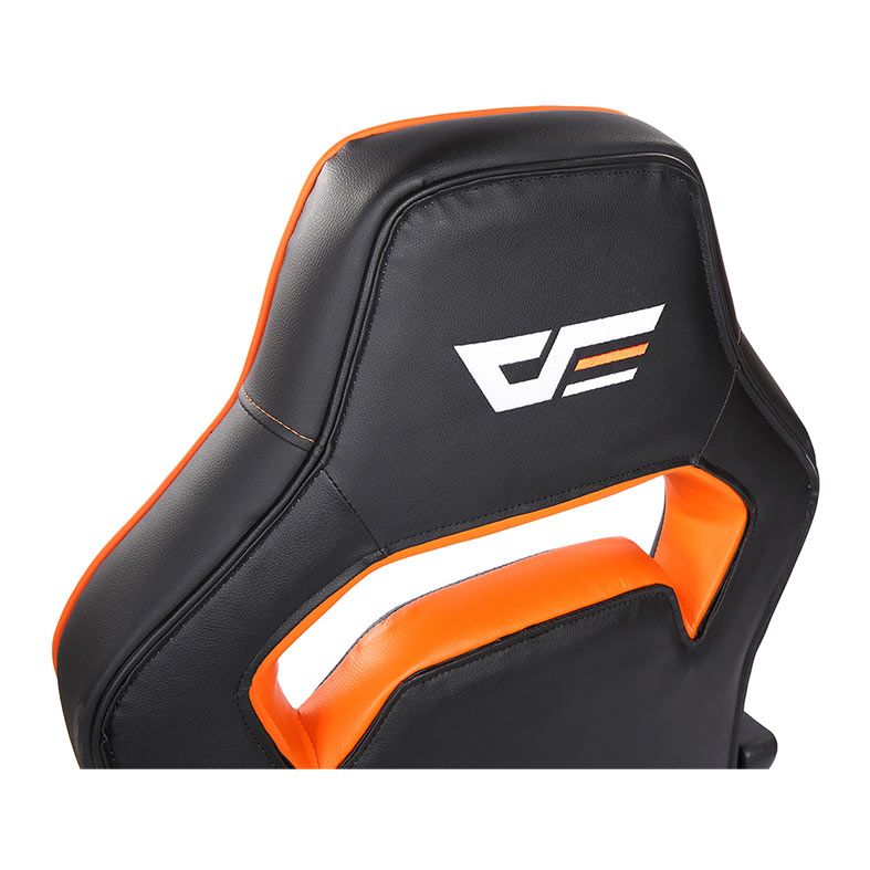 Cadeira Gamer Aigo Darkflash RC-300, Preto e Laranja, DF-RC-300
