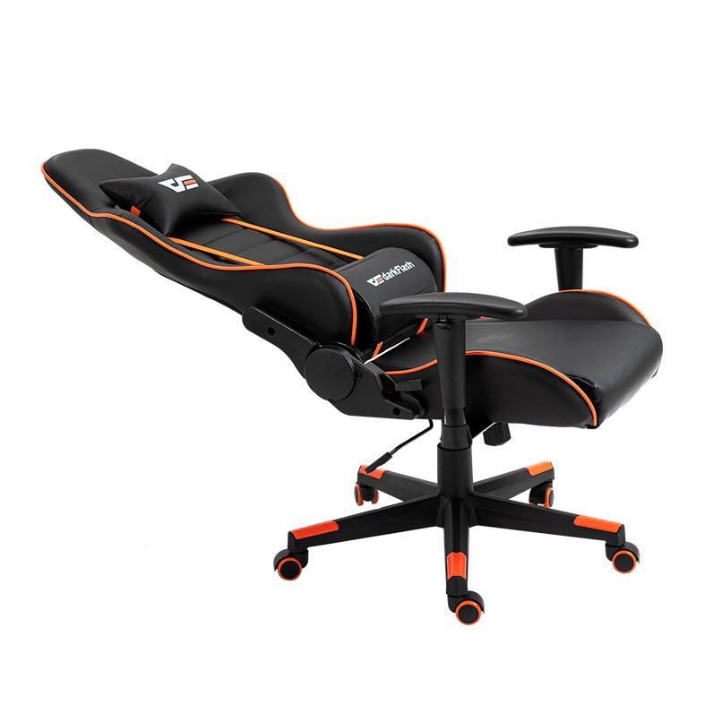 Cadeira Gamer Aigo Darkflash RC-350, Preto e Laranja, DF-RC-350