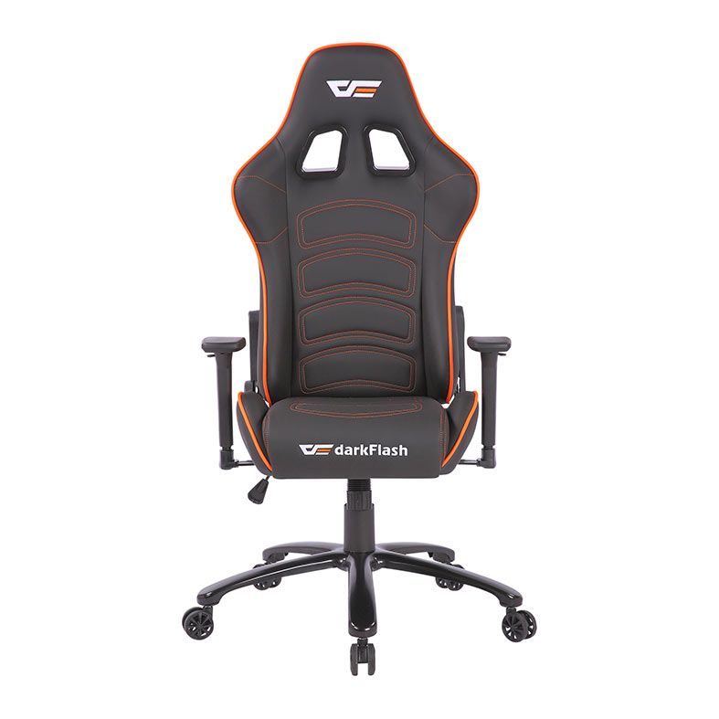 Cadeira Gamer Aigo Darkflash RC-600, Preto e Laranja, DF-RC-600