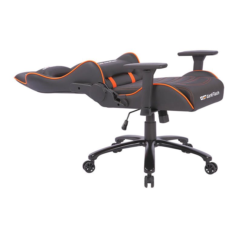 Cadeira Gamer Aigo Darkflash RC-600, Preto e Laranja, DF-RC-600