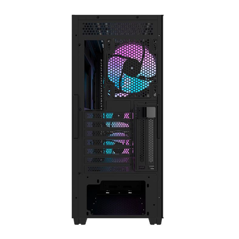 Gabinete Gamer Aigo Darkflash DF2100, RGB, Mid-Tower, Lateral De Vidro, Com 4 Fans, Preto, DF2100-BK
