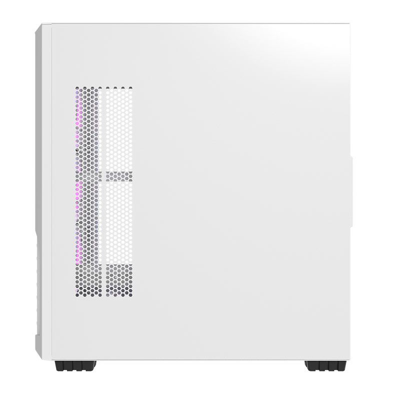 Gabinete Gamer Aigo Darkflash DF2100, RGB, Mid-Tower, Lateral De Vidro, Com 4 Fans, Branco, DF2100-WH