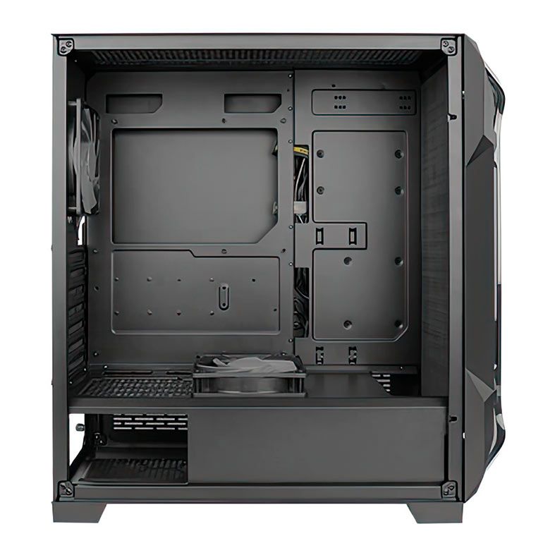 Gabinete Gamer Antec DF600 Flux, Mid-Tower, Lateral de Vidro, Com 5 Fans, DF600-FLUX-BK
