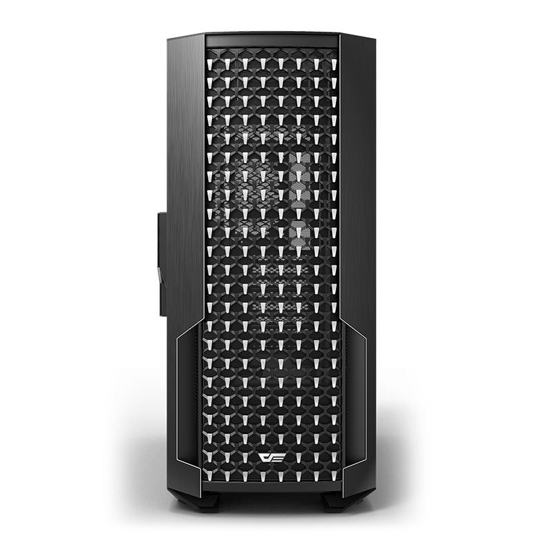 Gabinete Gamer Aigo DarkFlash DF7100, Full-Tower, Lateral de Vidro, Com 4 Fans, Preto, DF7100-BLACK