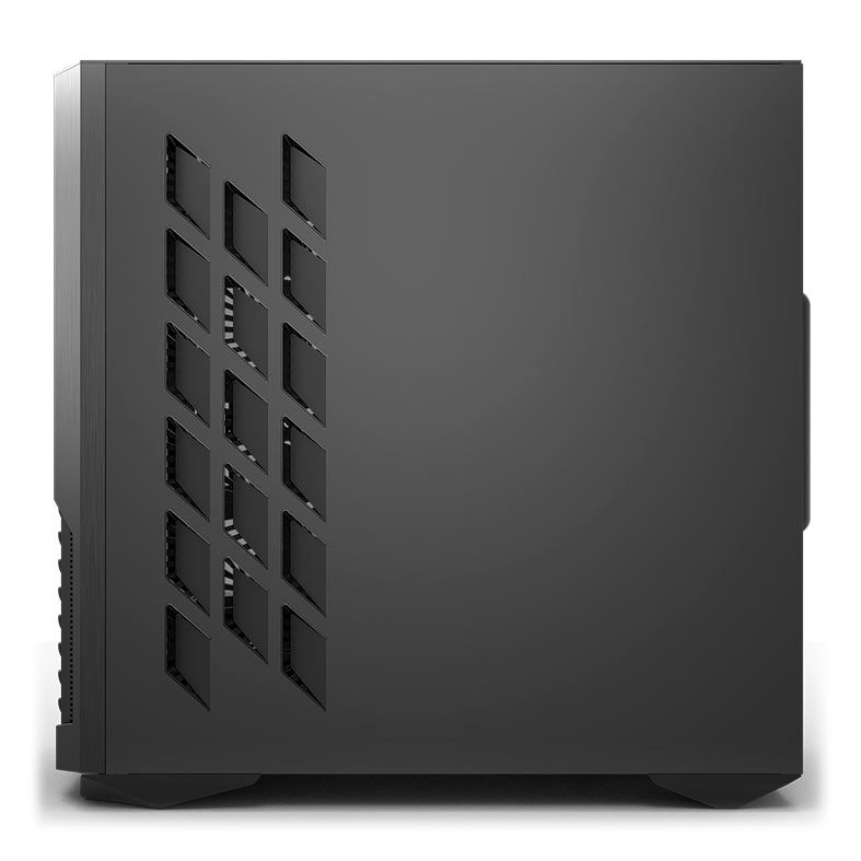 Gabinete Gamer Aigo DarkFlash DF7100, Full-Tower, Lateral de Vidro, Com 4 Fans, Preto, DF7100-BLACK