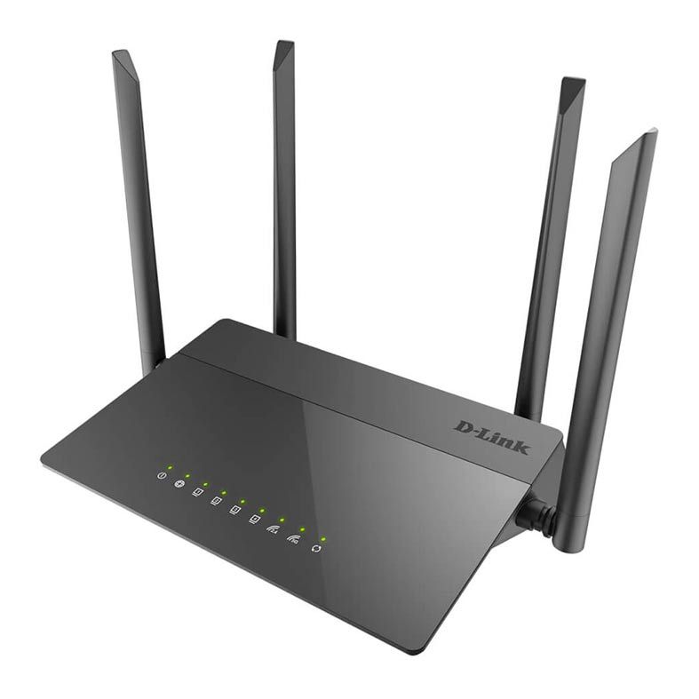 Roteador Wireless D-Link WAN-Gigabit  Dual Band AC1200 4 Antenas, DIR-841