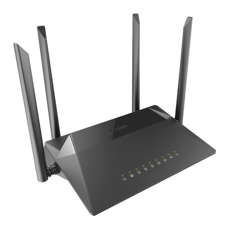Roteador Wireless D-Link Gigabit Dual Band AC1200 4 Antenas, DIR-842