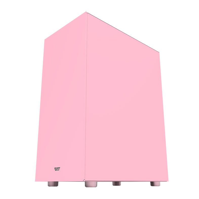 Gabinete Gamer Aigo DarkFlash DK100, Mid-Tower, Lateral de Vidro, Rosa, DK100-PK