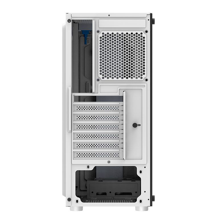 Gabinete Gamer Aigo DarkFlash DK151, RGB, Mid-Tower, Lateral de Vidro, Com 3 Fans, Branco, DK151-WH