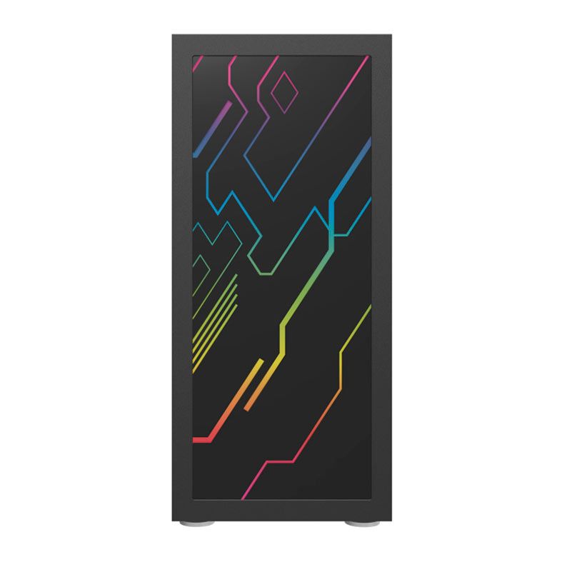 Gabinete Gamer Aigo Darkflash DK210, Mid-Tower, Lateral de Vidro, Preto, DK210-BK