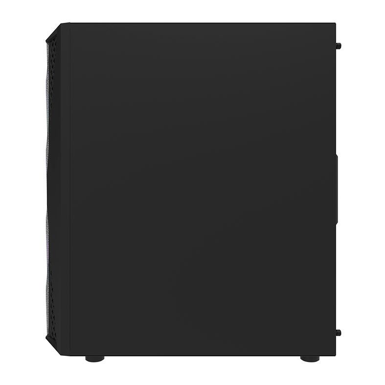 Gabinete Gamer Aigo DarkFlash DK352 Mesh, Mid-Tower, Lateral de Vidro, Com 4 Fans, Preto, DK352-MESH-4F
