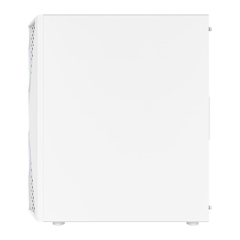 Gabinete Gamer Aigo DarkFlash DK352 Mesh, Mid-Tower, Lateral de Vidro, Com 4 Fans, Branco, DK352WH-MESH-4F