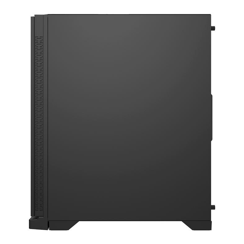 Gabinete Gamer Aigo Darkflash DK361, RGB,  Mid-Tower, Lateral De Vidro, Com 4 Fans, Preto, DK361-BK