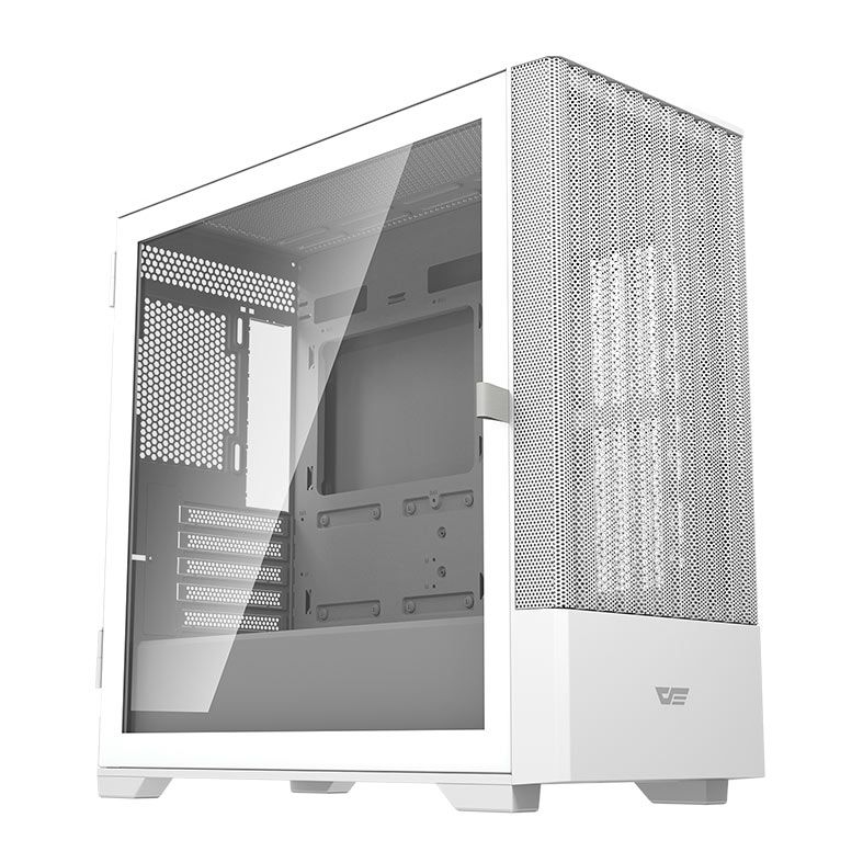 Gabinete Gamer Aigo Darkflash DK415M, Mid-Tower, Lateral de Vidro, Branco, DK415M-WH