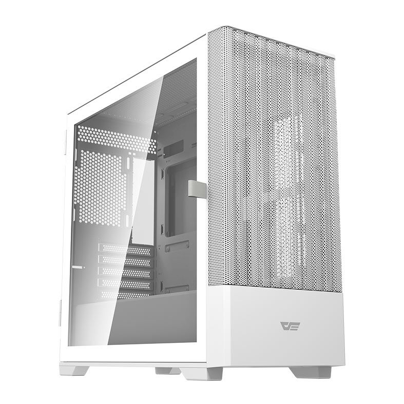 Gabinete Gamer Aigo Darkflash DK415M, Mid-Tower, Lateral de Vidro, Branco, DK415M-WH