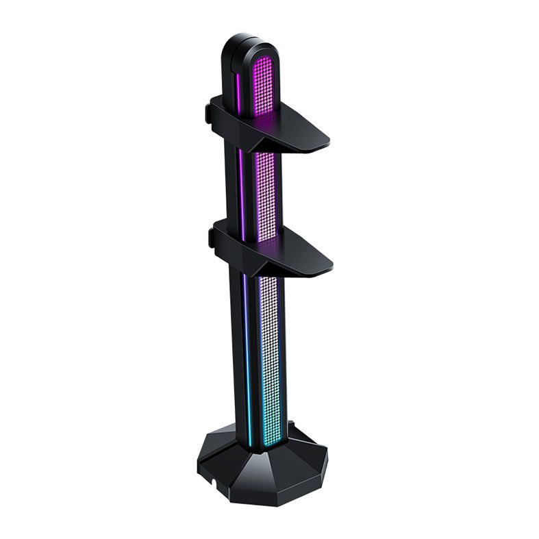 Suporte Para Placa de Video Aigo Darkflash DL240, ARGB, Preto, DL240BK