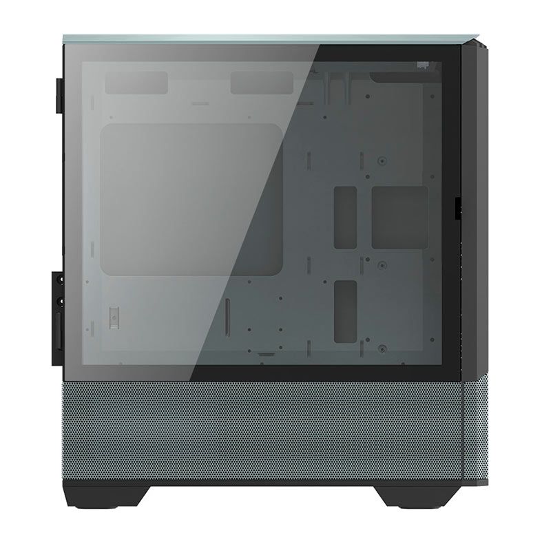 Gabinete Gamer Aigo Darkflash DLC31 Mini, Mini-Tower, Lateral de Vidro, Cinza, DLC31-Mini