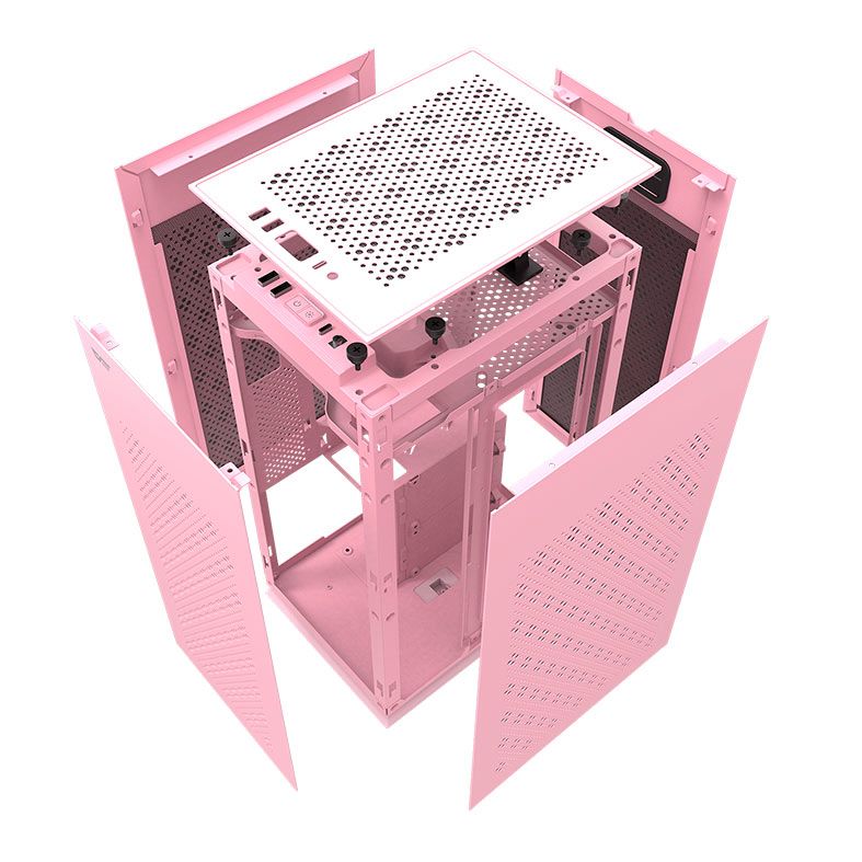 Darkflash Mini Itx Pink Case Pink Aigo Darkflash Dlh21 Gabinete