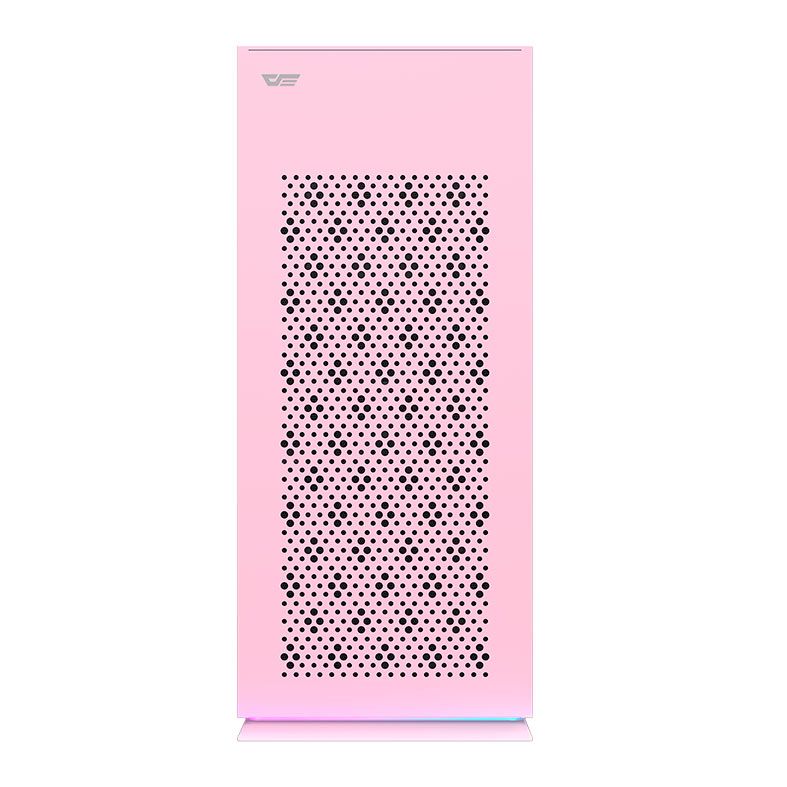Gabinete Gamer Aigo Darkflash DLH21, Mini-Tower, Lateral de Vidro, Rosa, DLH21-PINK