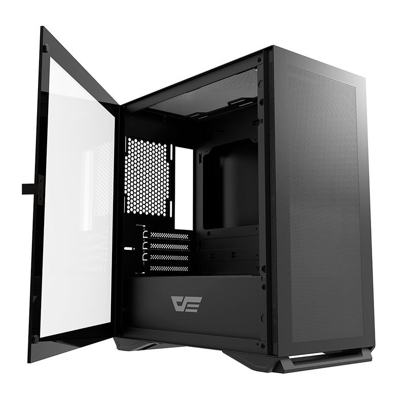 Gabinete Gamer Aigo Darkflash DLM200, Mid-Tower, Lateral de Vidro, Preto, DLM200-BK