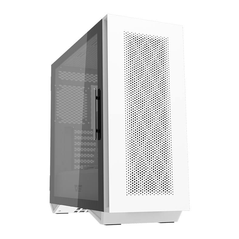 Gabinete Gamer Aigo DarkFlash DLS480 Branco Lateral Vidro