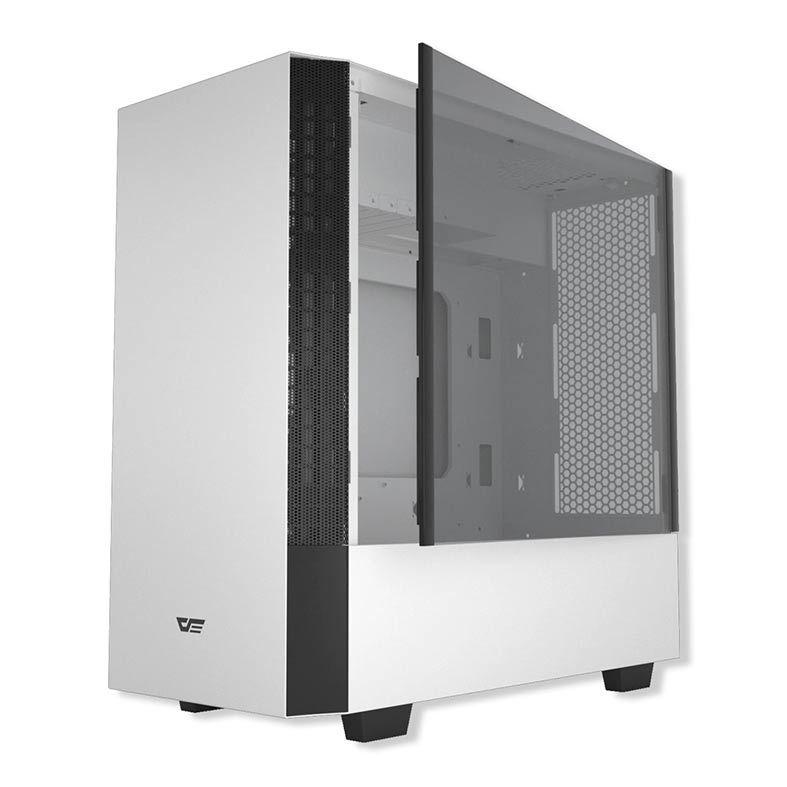 Gabinete Gamer Aigo DarkFlash V22, Mid-Tower, Lateral Vidro, Branco, CP-CASE-V22-WT