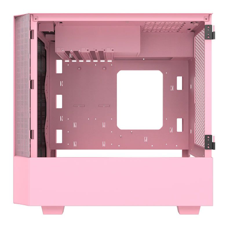 Gabinete Gamer Aigo Darkflash DLV22, Mid-Tower, Lateral de Vidro, Rosa, DLV22-PINK